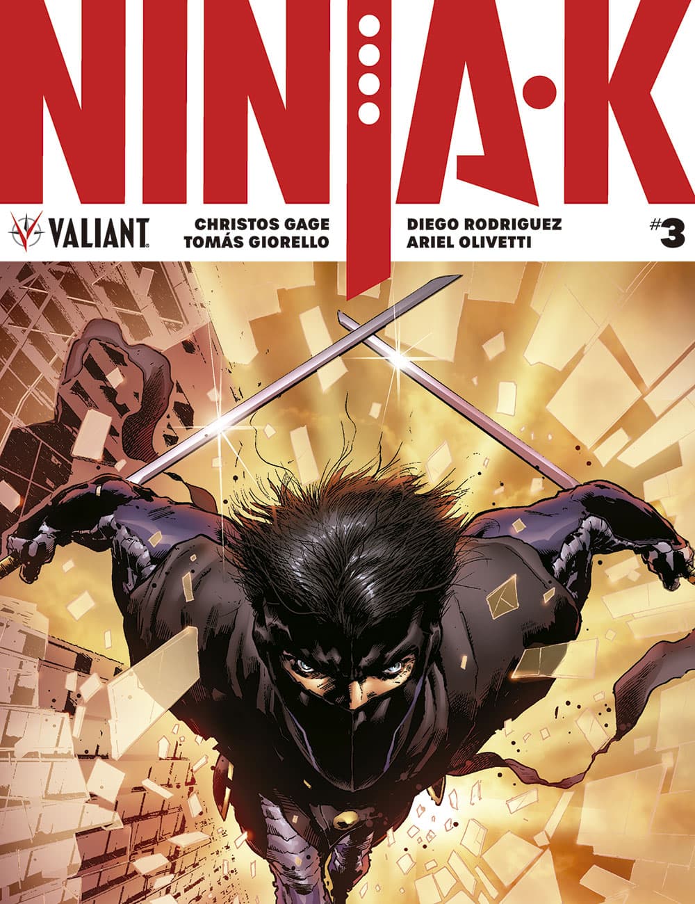 Ninja-K #3 cover