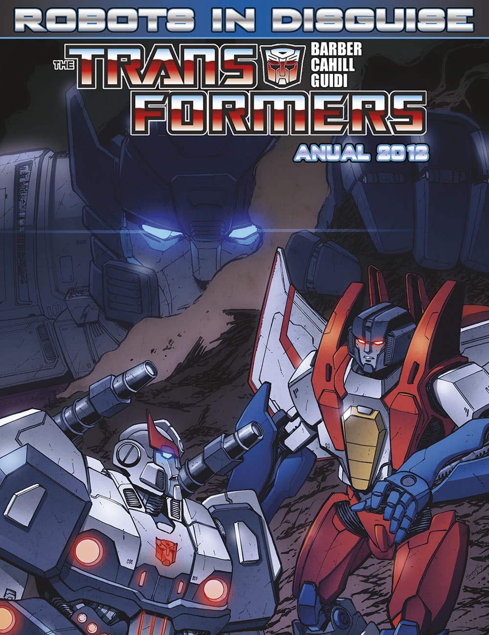 The Transformers: Robots in Disguise Anual 2012 cover