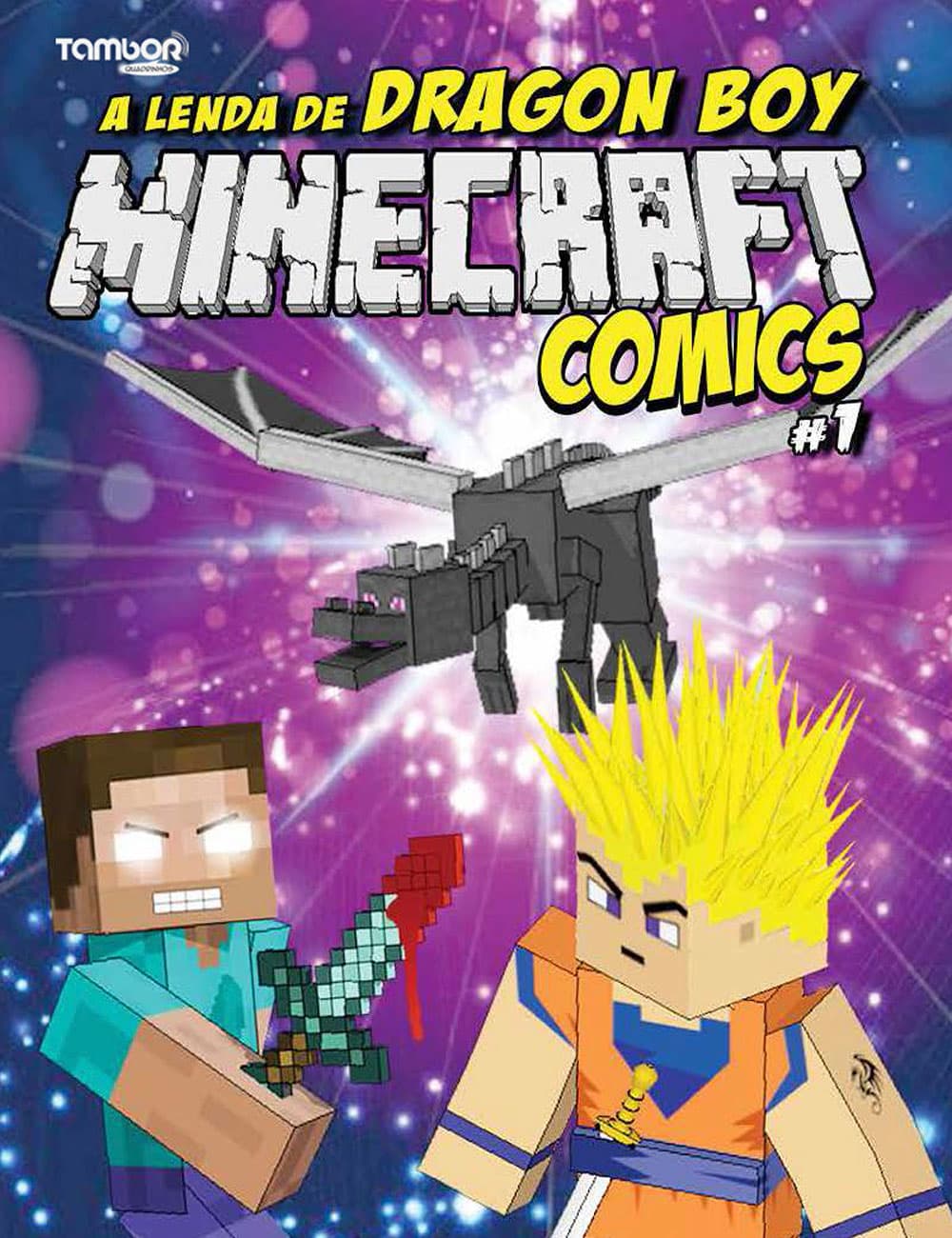 Minecraft Comics: A Lenda de Dragon Boy #1 cover
