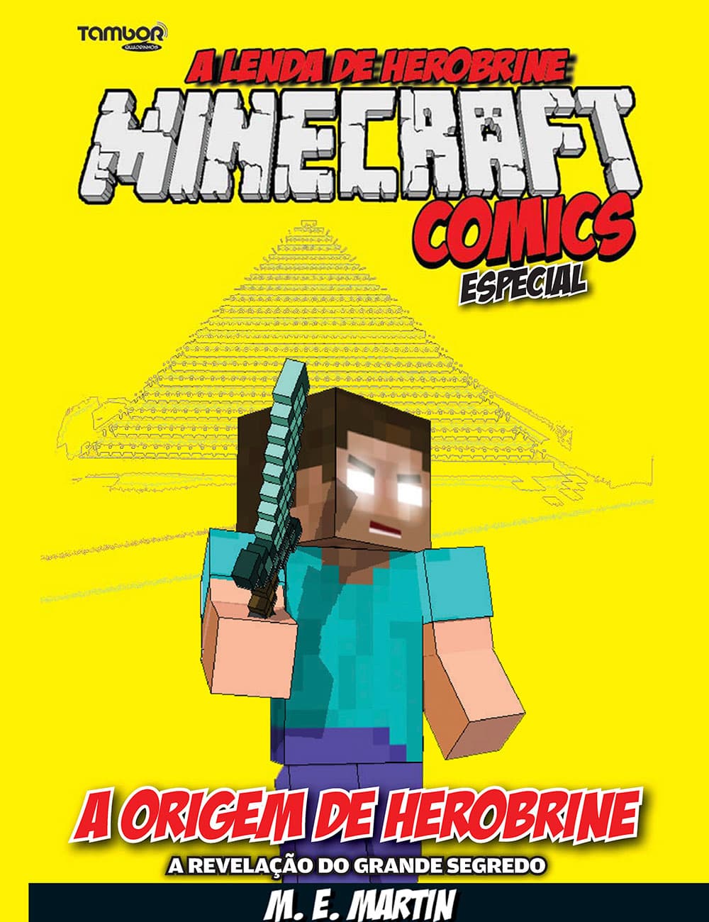 Minecraft Comics: A Lenda de Herobrine Especial cover