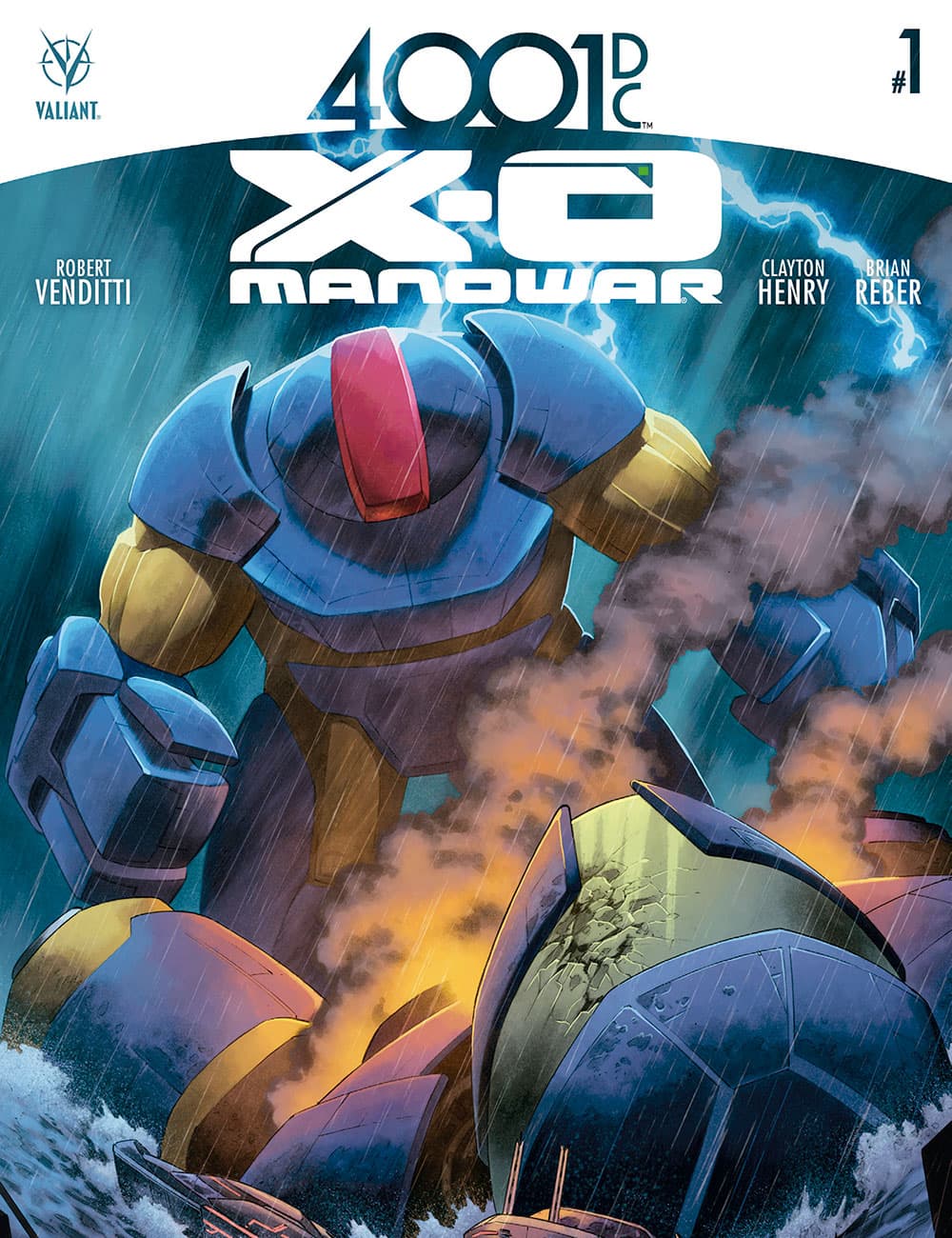 4001 D.C. - X-O Manowar cover