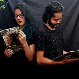 Cristal e Leander Moura logo