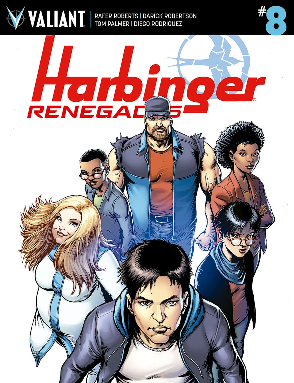 Harbinger Renegados #8 cover