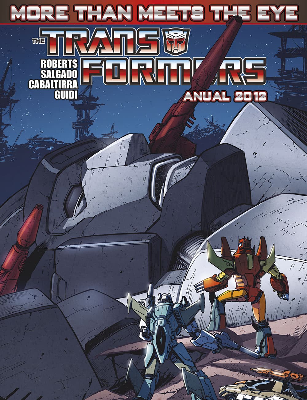 The Transformers: More Than Meets the Eye Anual 2012 cover