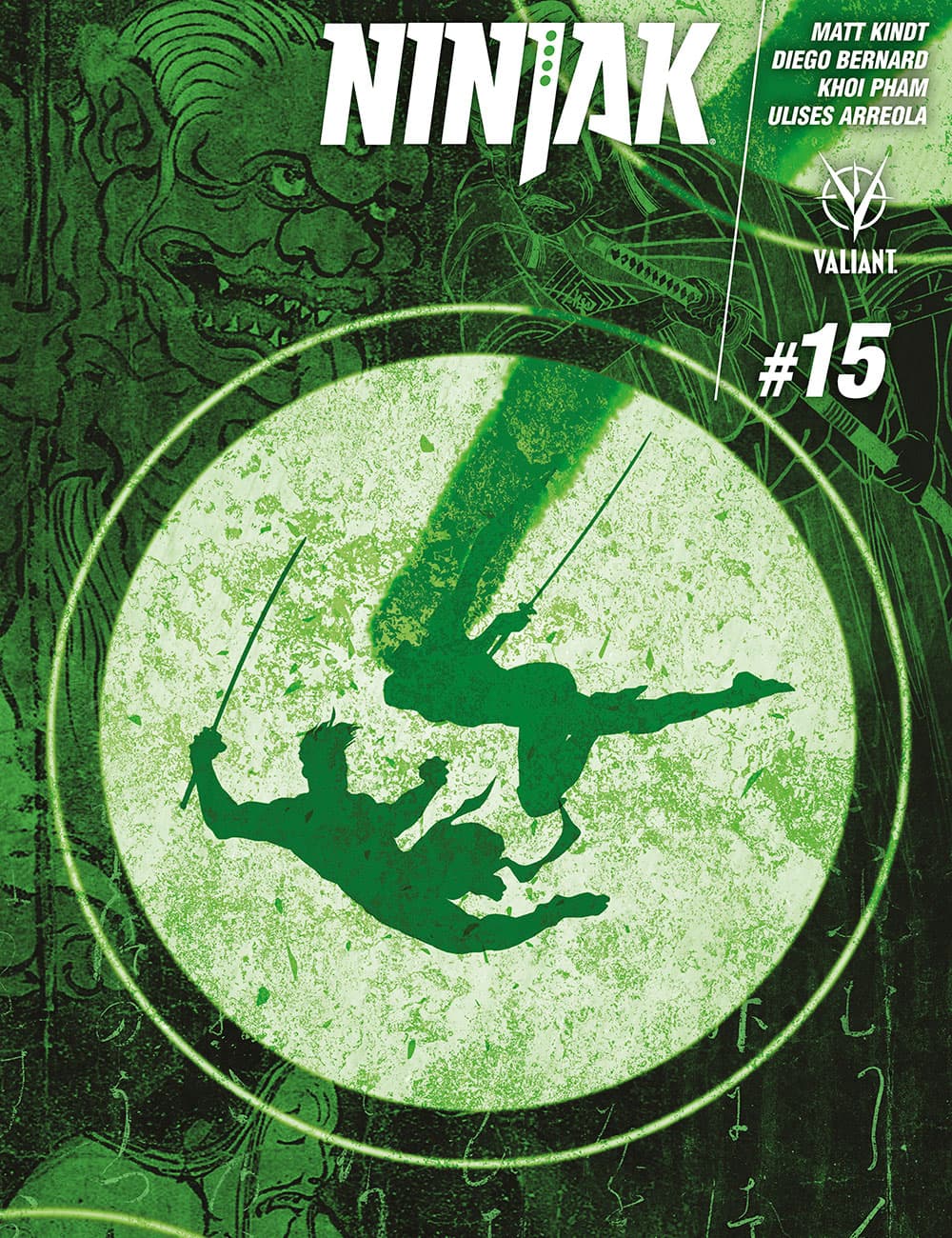 Ninjak #15 cover