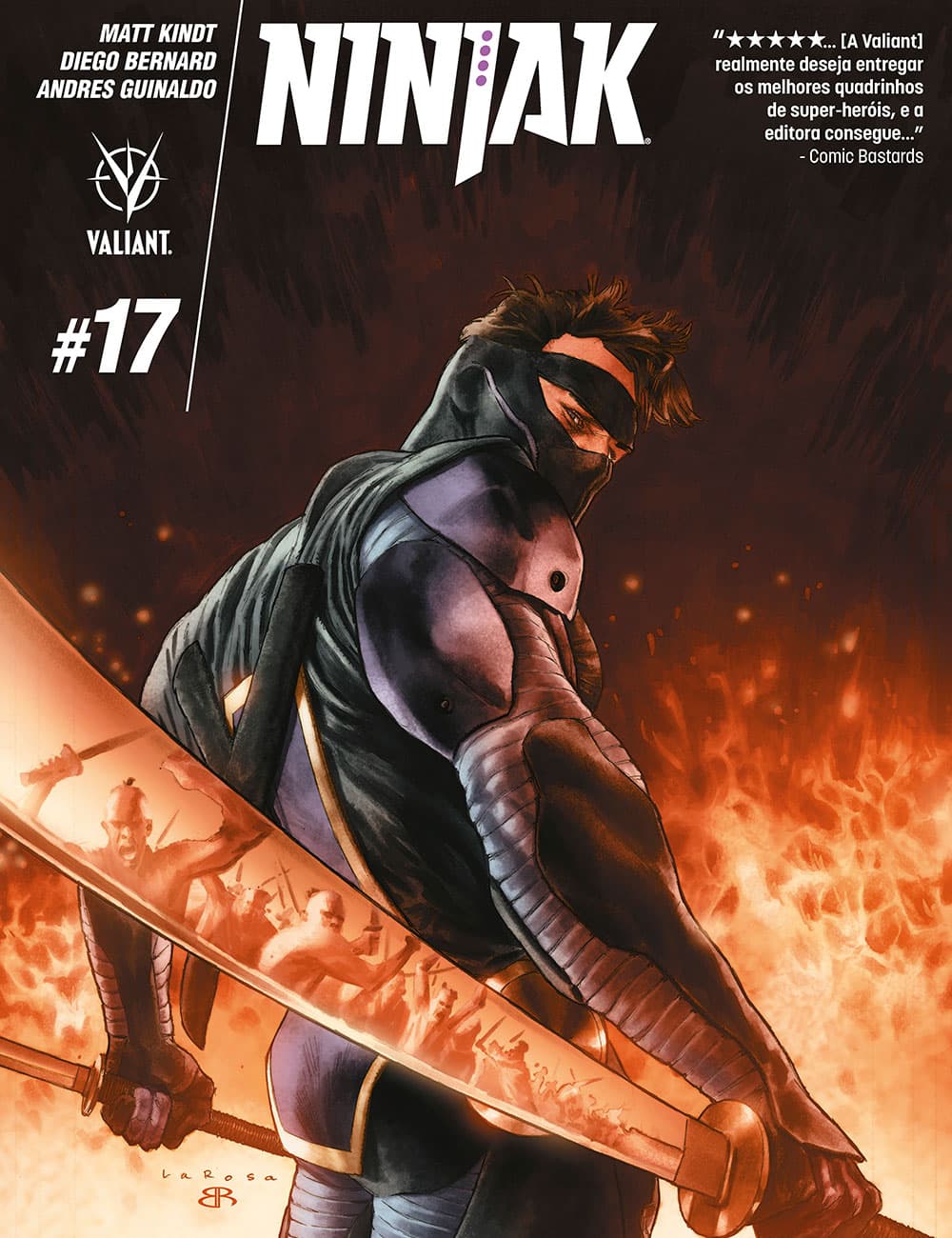 Ninjak #17 cover