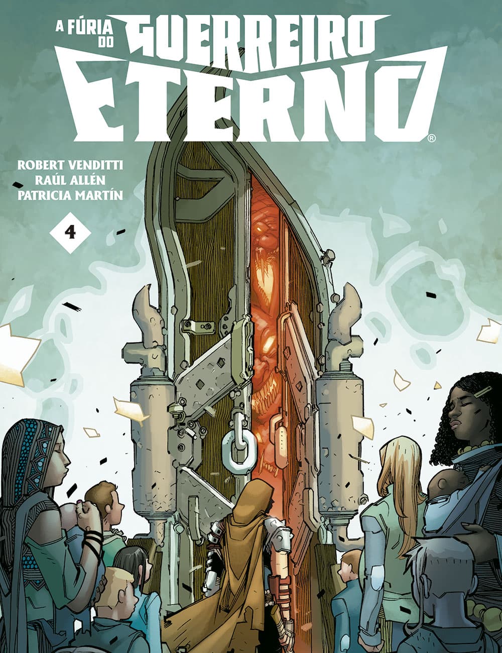 A Fúria do Guerreiro Eterno #4 cover