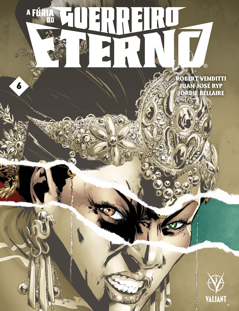 A Fúria do Guerreiro Eterno #6 cover