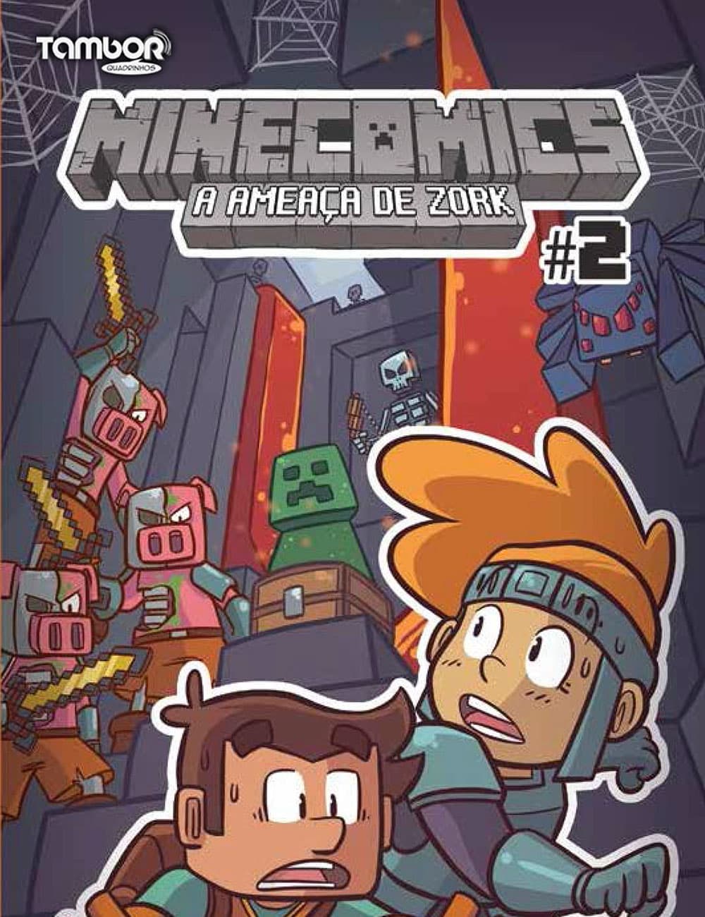 Minecomics: A Ameaça de Zork #2 cover